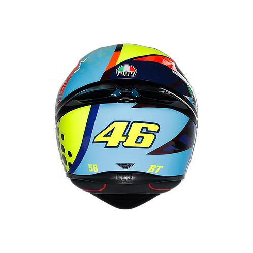 AGV K1 S HELMET - ROSSI WINTER TEST 2020 (ISI & ECE2206)