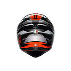 AGV K1 S HELMET - FASTLAP BLACK/GREY/RED (ISI & ECE2206)