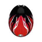 AGV K1 S HELMET - LION BLACK/RED/WHITE (ISI & ECE2206)