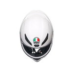 AGV K1 S HELMET - WHITE (ISI & ECE2206)