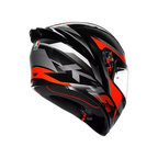 AGV K1 S HELMET - FASTLAP BLACK/GREY/RED (ISI & ECE2206)