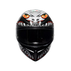 AGV K1 S HELMET - LYZARD BLACK/GREY/RED (ISI & ECE2206)