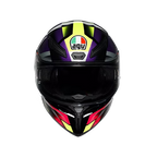 AGV K1 S HELMET - FASTLAP BLACK/PURPLE/PINK (ISI & ECE2206)