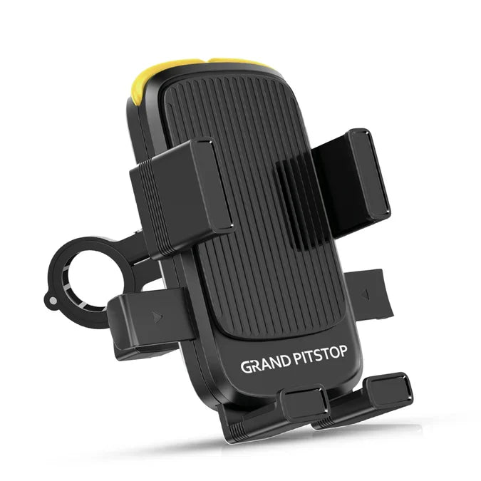 Cool Grip B3 Bike Mirror Mount Mobile Holder with One Click Locking - Black