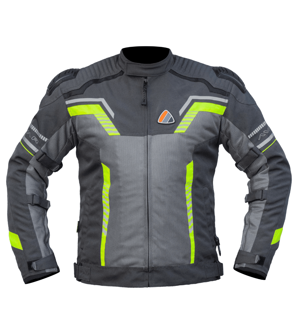 BISON AVATAR V.2 – GREY HI-VIZ GREEN JACKET