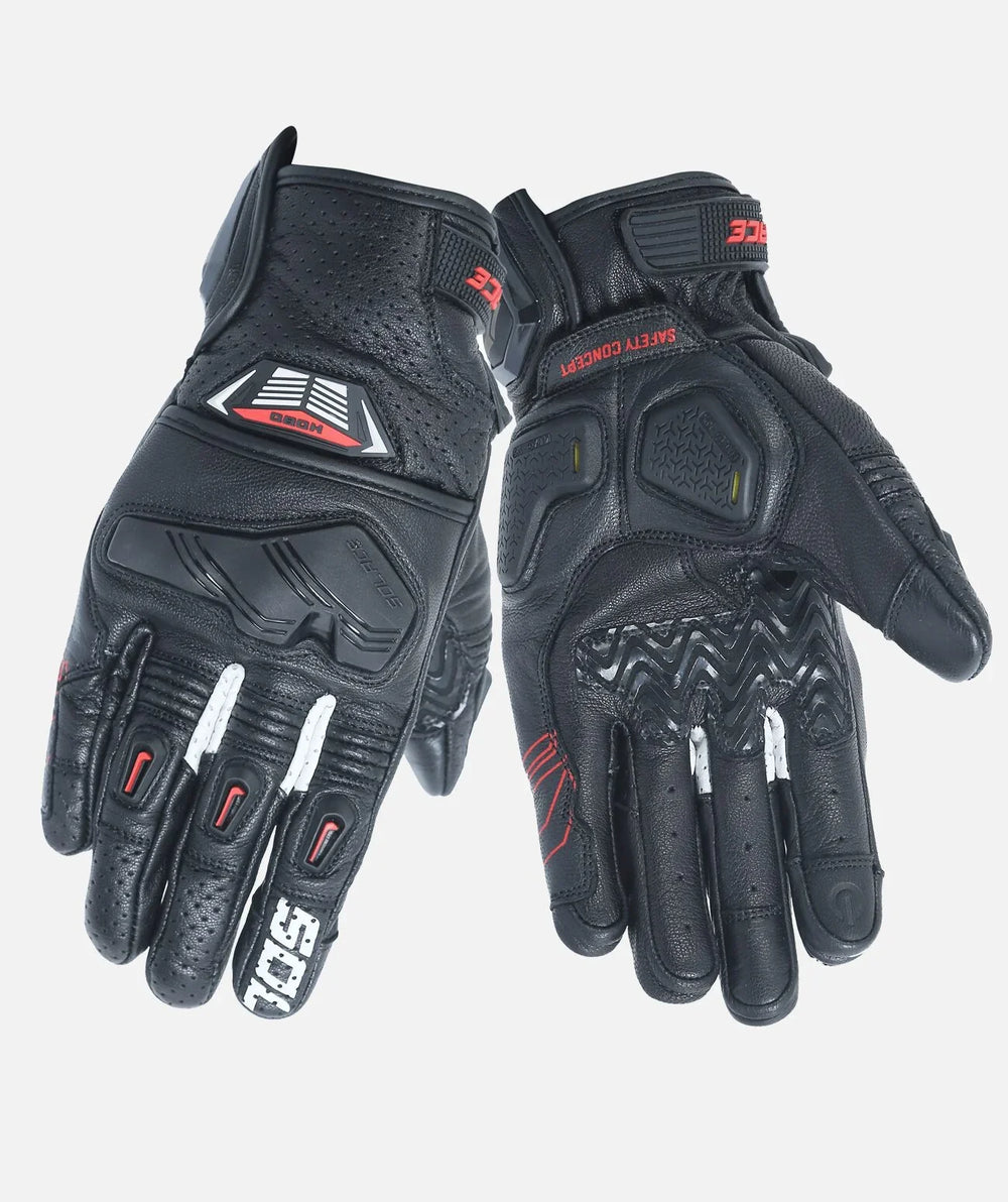 Hobo Semi-Gauntlet Gloves ( B.Red)