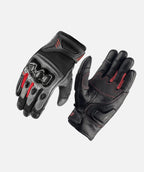 Varno short gloves (RED-Grey)