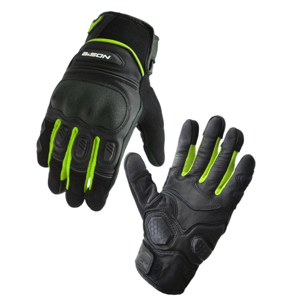 BISON AIR PRO – BLACK HI-VIZ GLOVES