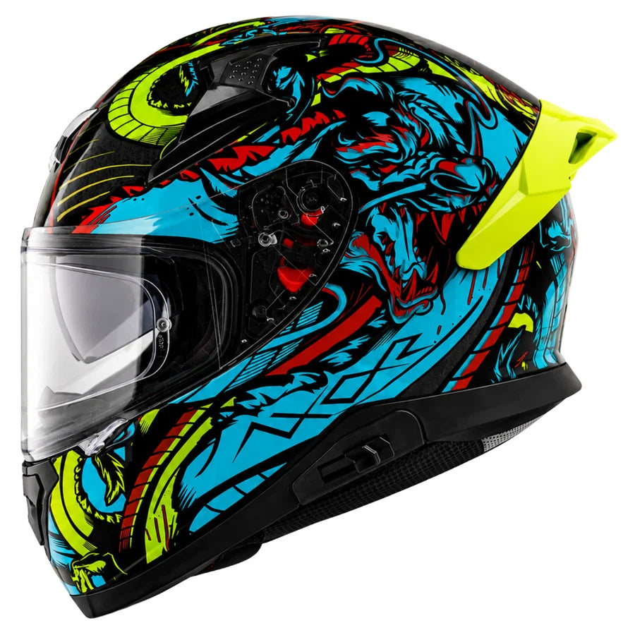 Apex Scratch Helmet With Spoiler