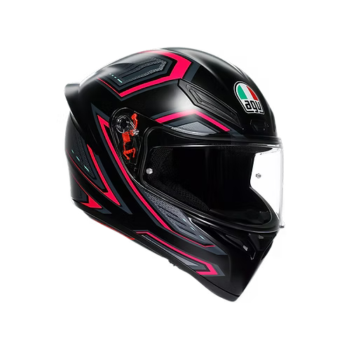 AGV K1 S HELMET - SLING MATT BLACK/PINK (ISI & ECE2206)