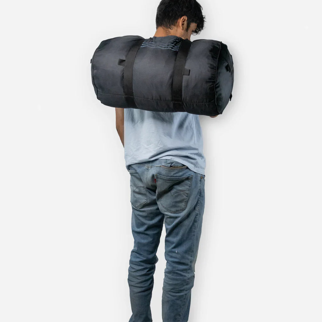 CARBONADO BARRLE BLACK BAG