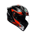 AGV K1 S HELMET - FASTLAP BLACK/GREY/RED (ISI & ECE2206)