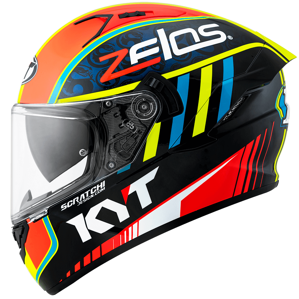 KYT NFR Xavier Simeon Replica 2018 Gloss Helmet