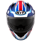 KYT NFR Brock Parkes Blue Gloss Helmet