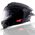 Brutale Solid Colors Dual Spoiler Helmet