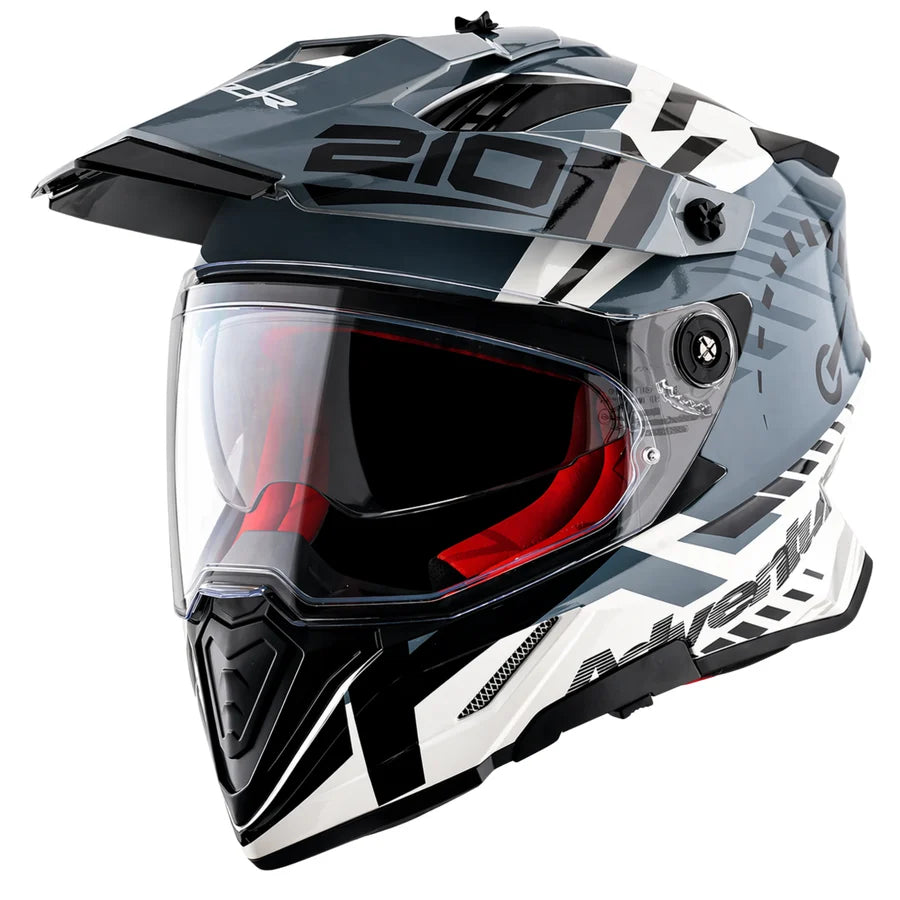X-Cross Dual Visor Speedometer Helmet