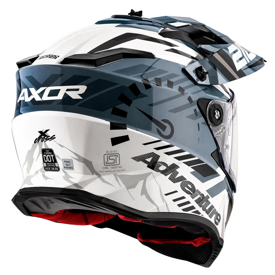 X-Cross Dual Visor Speedometer Helmet