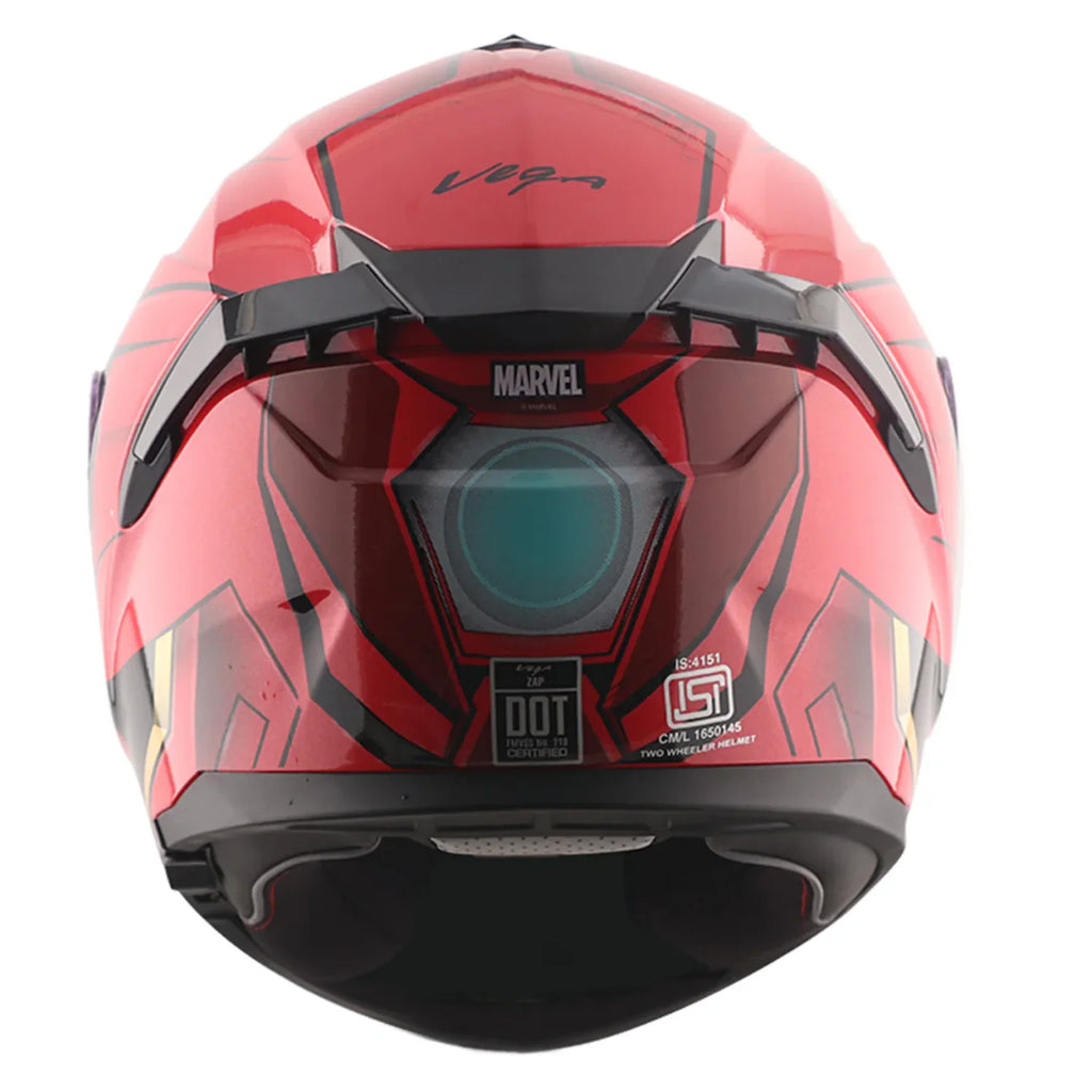Zap Dual Visor Marvel Iron Man Helmet