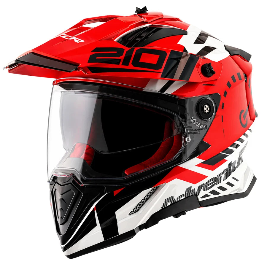 X-Cross Dual Visor Speedometer Helmet