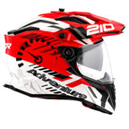 X-Cross Dual Visor Speedometer Helmet
