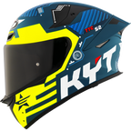 KYT TT Revo Fuselage Yellow Matt Helmet