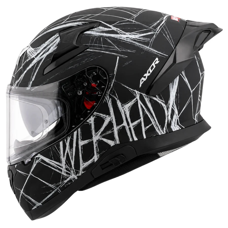 Axor Apex Marvel Spider Man Edition Full-Face Helmet With Spoiler