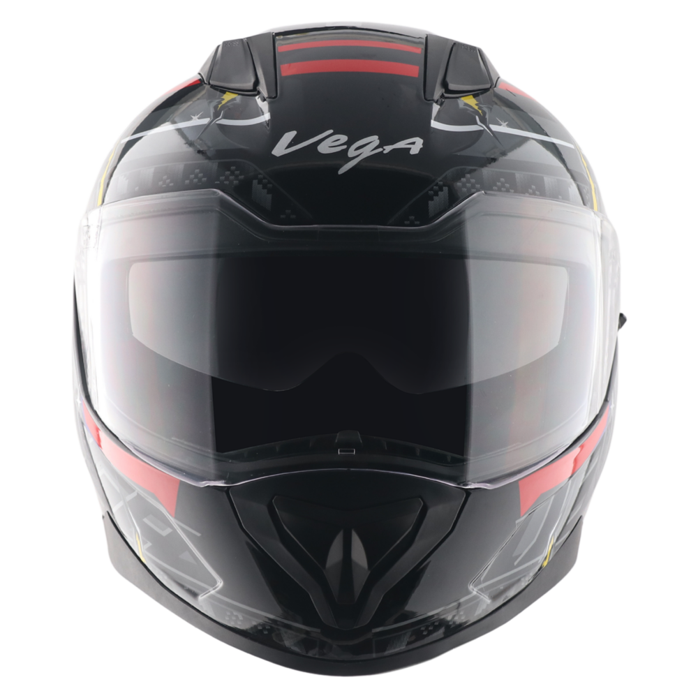Rapid DV Drack Helmet with Spoiler and extra Smoke visor image 2