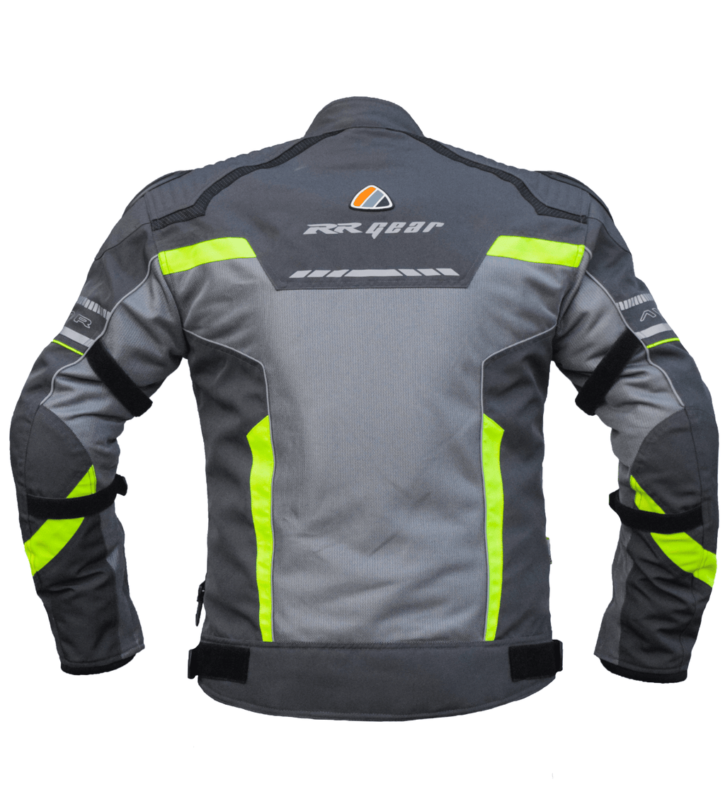 BISON AVATAR V.2 – GREY HI-VIZ GREEN JACKET