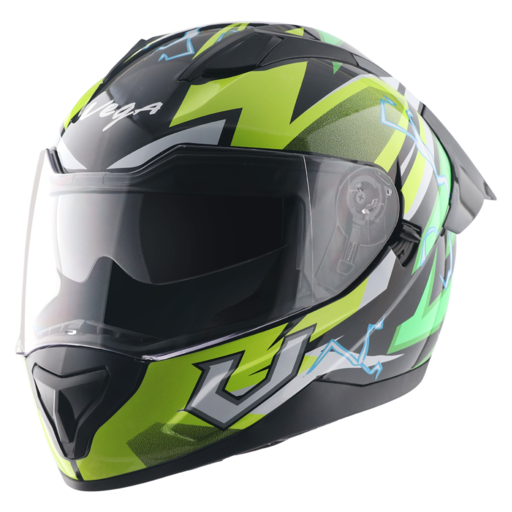 Rapid DV Flash Helmet with Spoiler and extra Smoke visor image 11