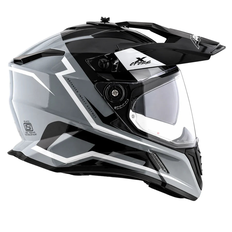X-Cross Dual Visor Flagstaff Helmet