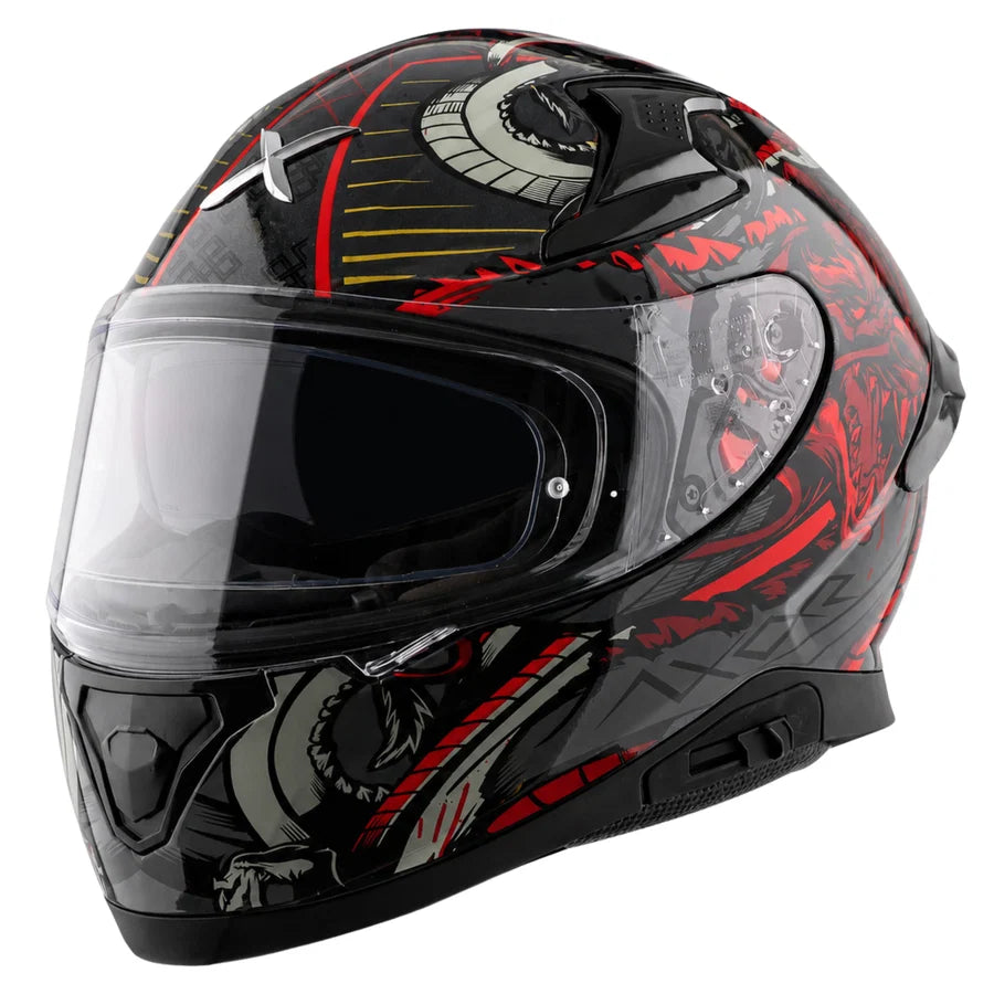 Apex Scratch Helmet With Spoiler