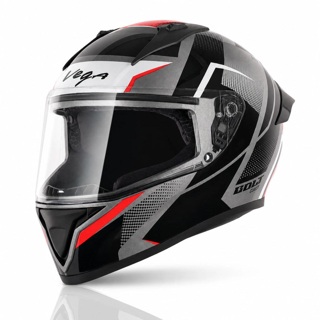 Vega Bolt Classy Helmet With Spoiler