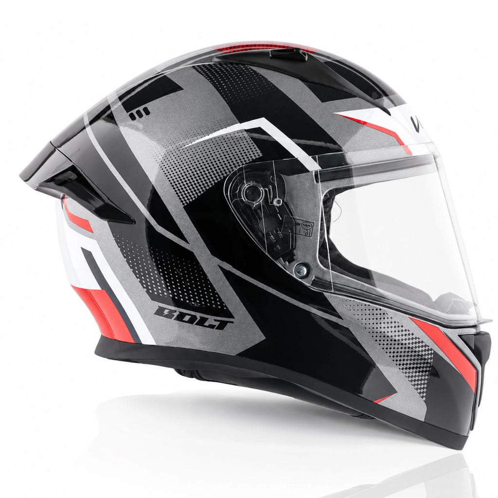 Vega Bolt Classy Helmet With Spoiler
