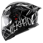 Axor Apex Marvel Spider Man Edition Full-Face Helmet With Spoiler