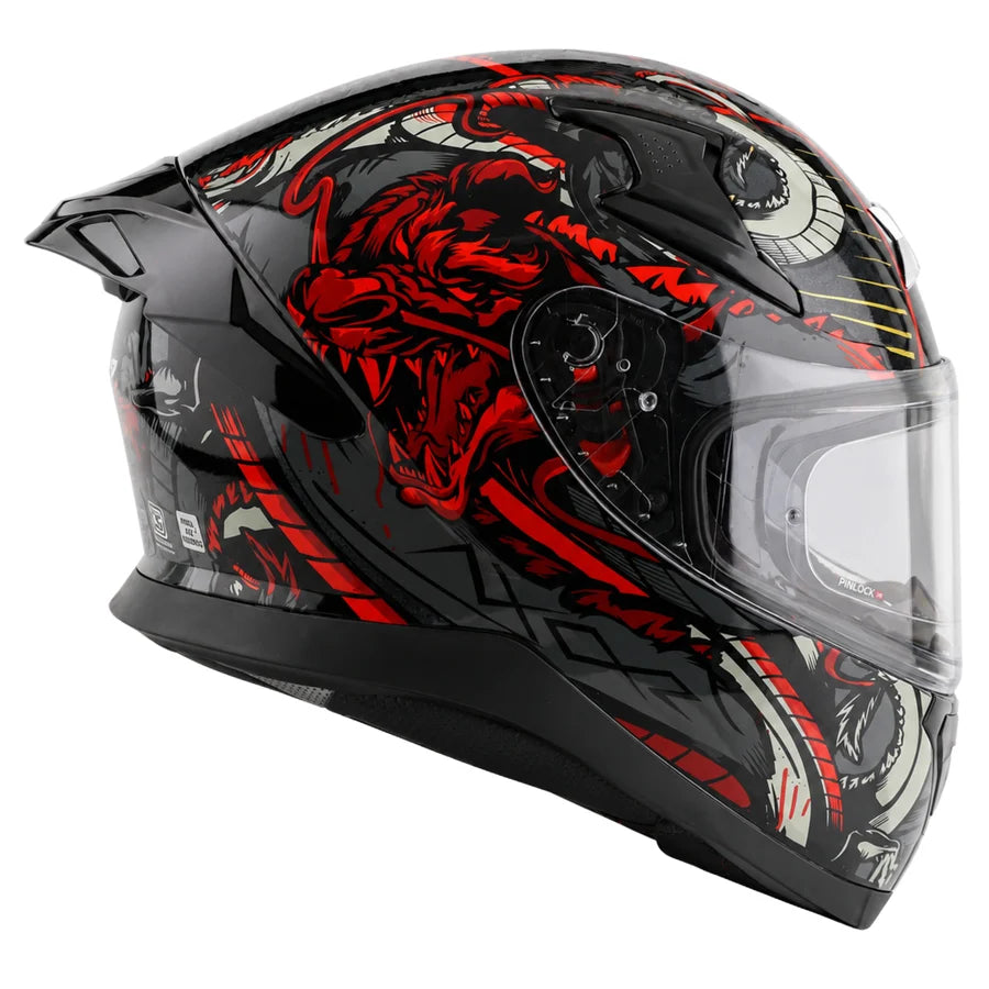 Apex Scratch Helmet With Spoiler