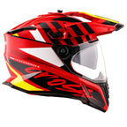 X-Cross Dual Visor Orbit Helmet