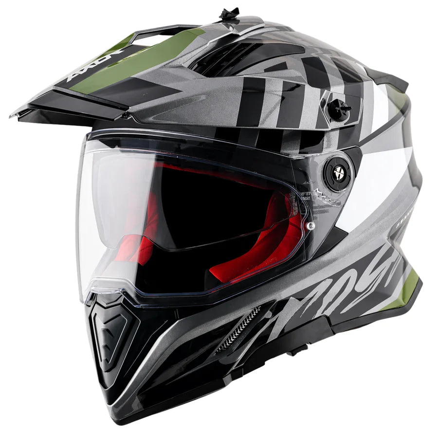 X-Cross Dual Visor Orbit Helmet
