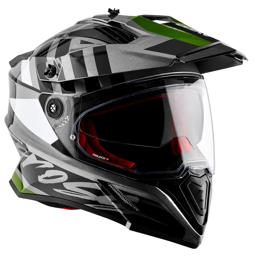 X-Cross Dual Visor Orbit Helmet