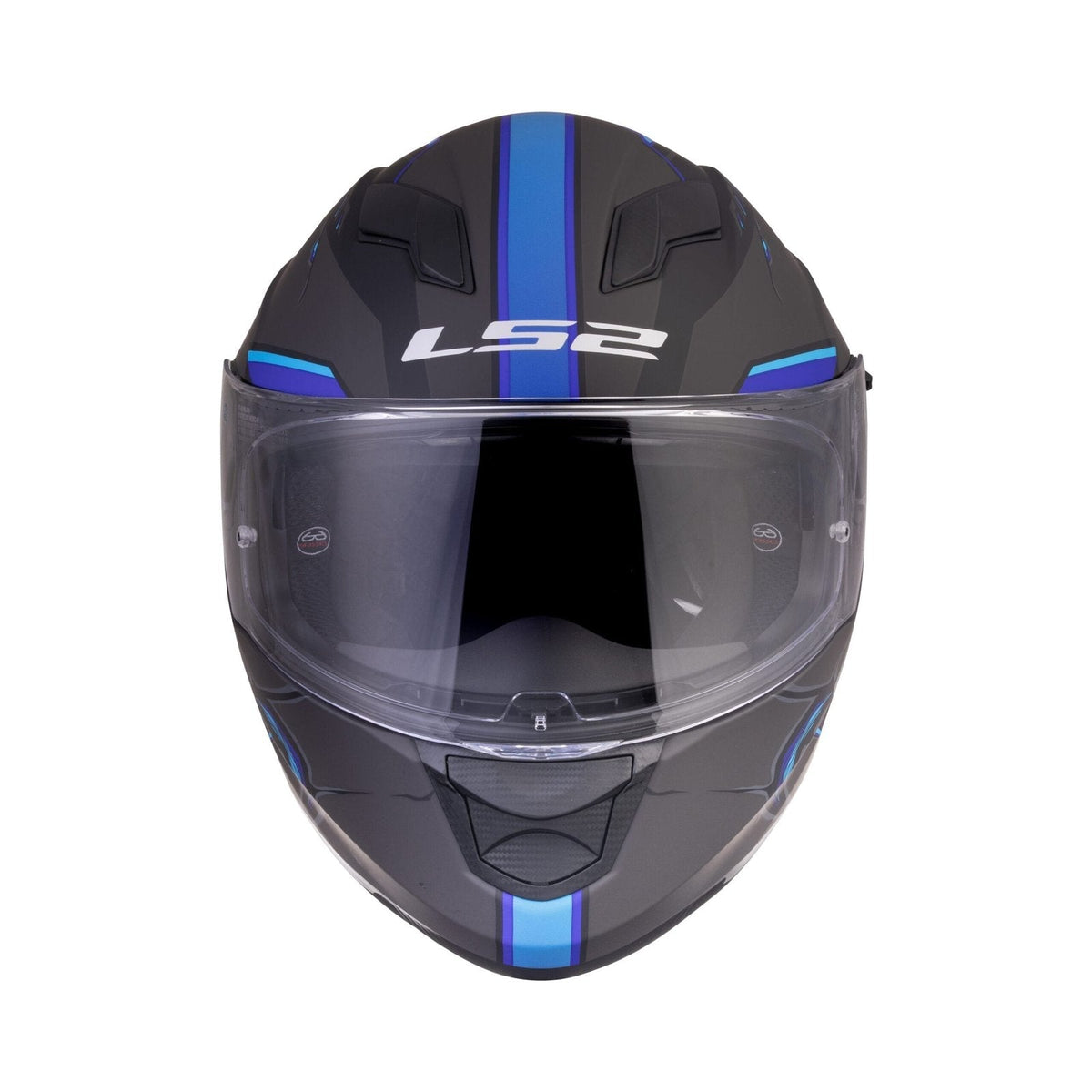 FF320 STREAM EVO ZUKO BLACK BLUE WITH PINLOCK