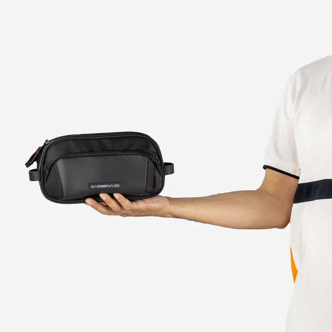 CARBONADO WASH POUCH BAG