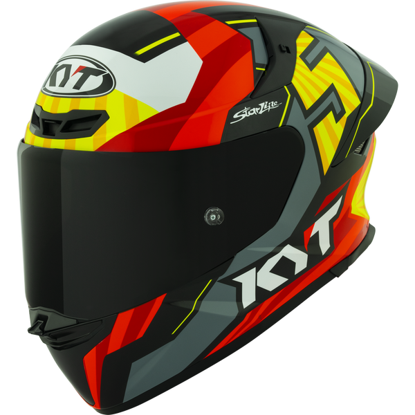 KYT TT Revo Flux Gloss Helmet