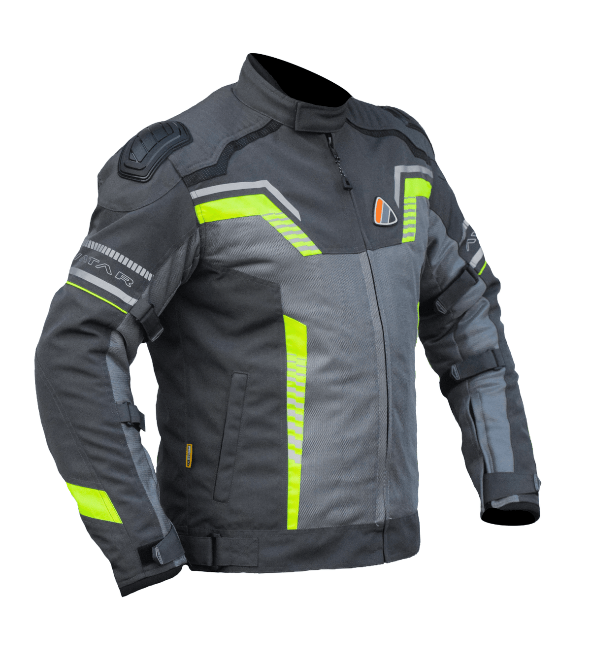 BISON AVATAR V.2 – GREY HI-VIZ GREEN JACKET