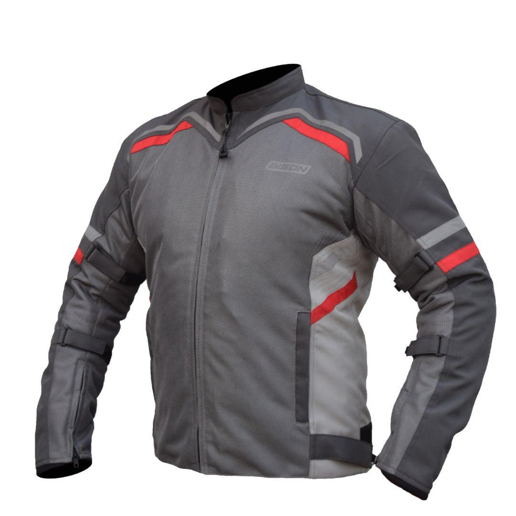 BISON RAPTOR V.2 – GREY RED JACKET