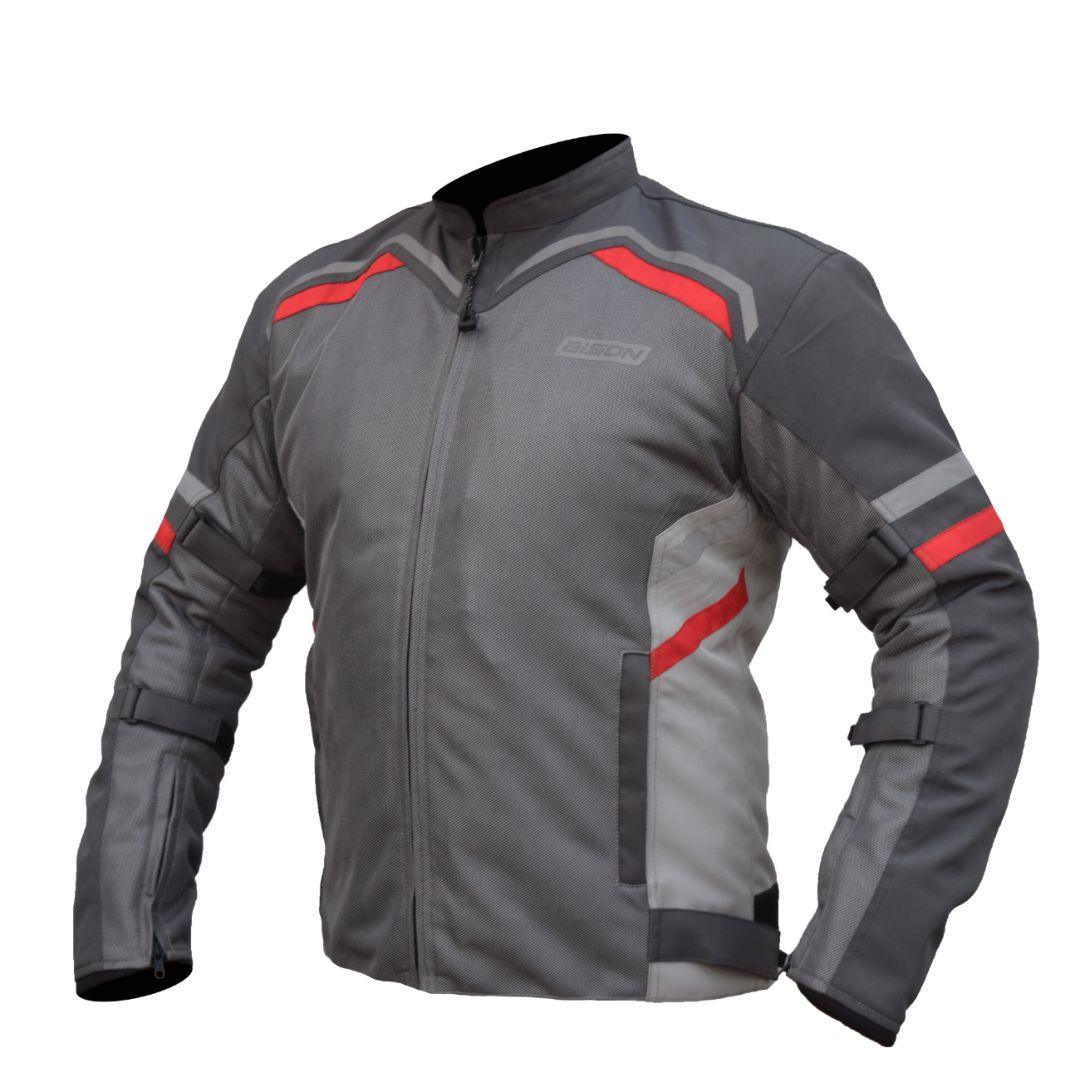 BISON RAPTOR V.2 – GREY RED JACKET