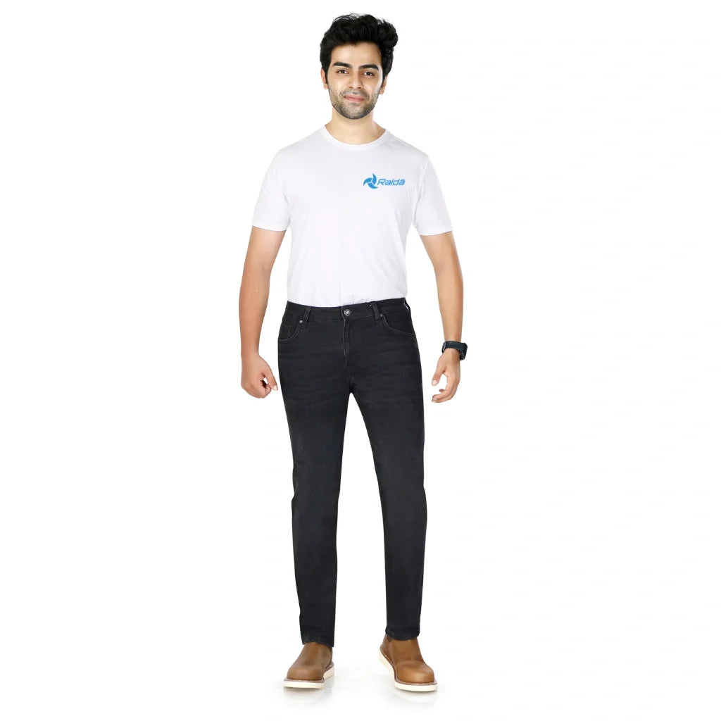 Raida UrbanR Motorcycle Jeans | Black Raw