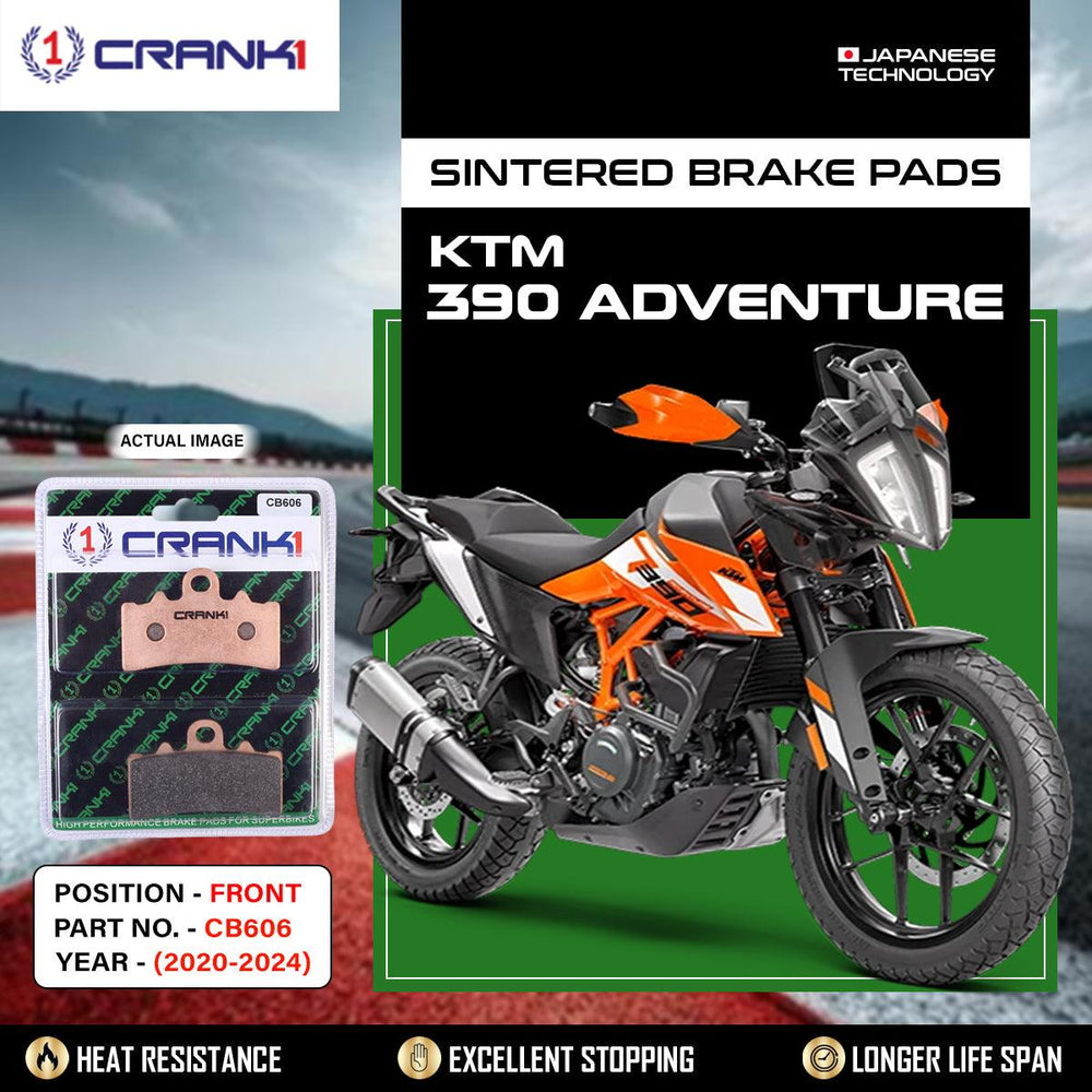 Sintered Brake Pads For KTM 390 Adventure (2020-2024) - Front - CB606