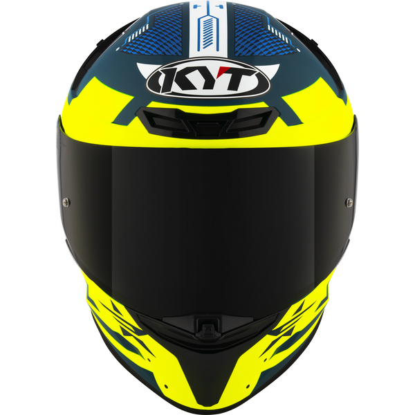 KYT TT Revo Fuselage Yellow Matt Helmet