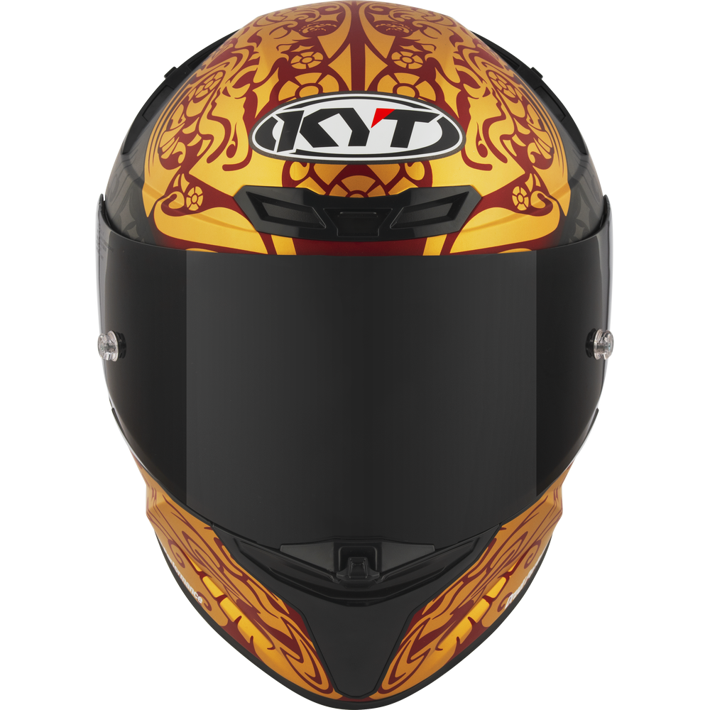KYT TT Revo Enea Bastianini Indonesia Replica 2023 Matt Helmet