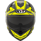 KYT R2R Pro Octane Matt Black Yellow Helmet