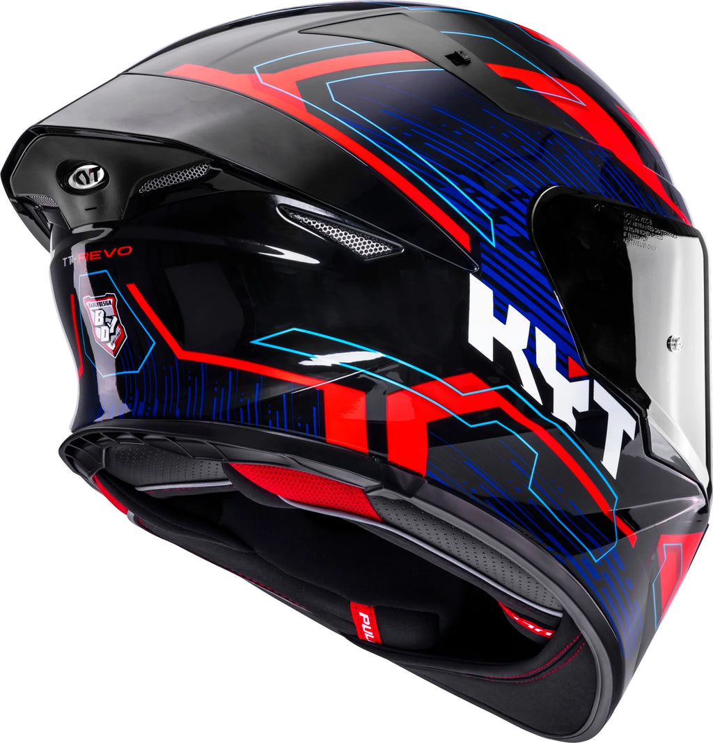 TT REVO SPEEDING BLACK RED BLUE